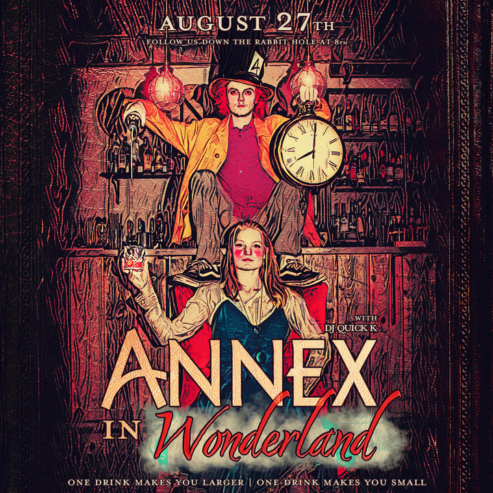 Annex in Wonderland event graphic