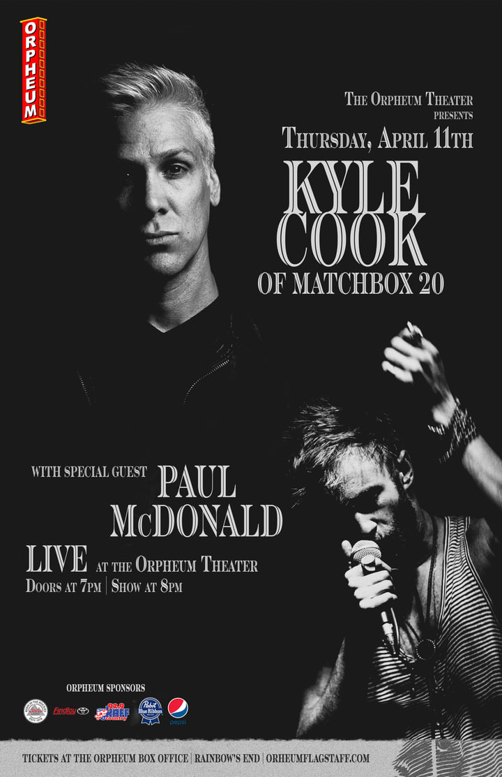 Kyle Cook and Paul McDonald poster